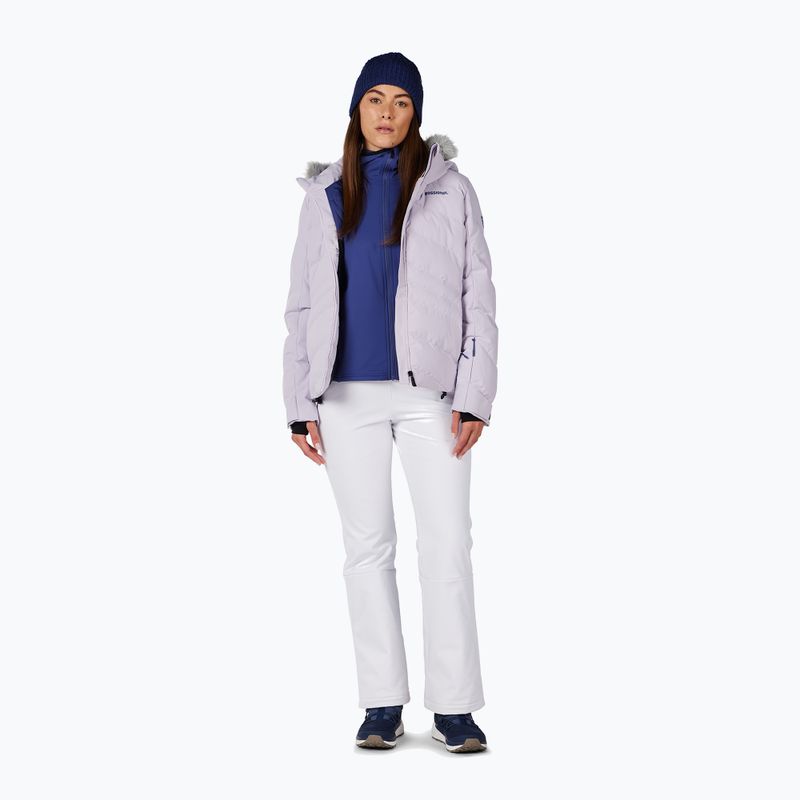 Дамски скиорски панталони Rossignol Ski Softshell white 2