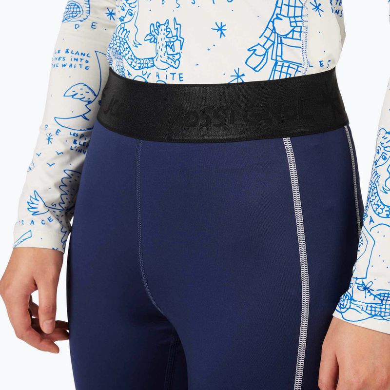 Дамски термоактивни панталони Rossignol JCC Booster Tights cosmic blue 5