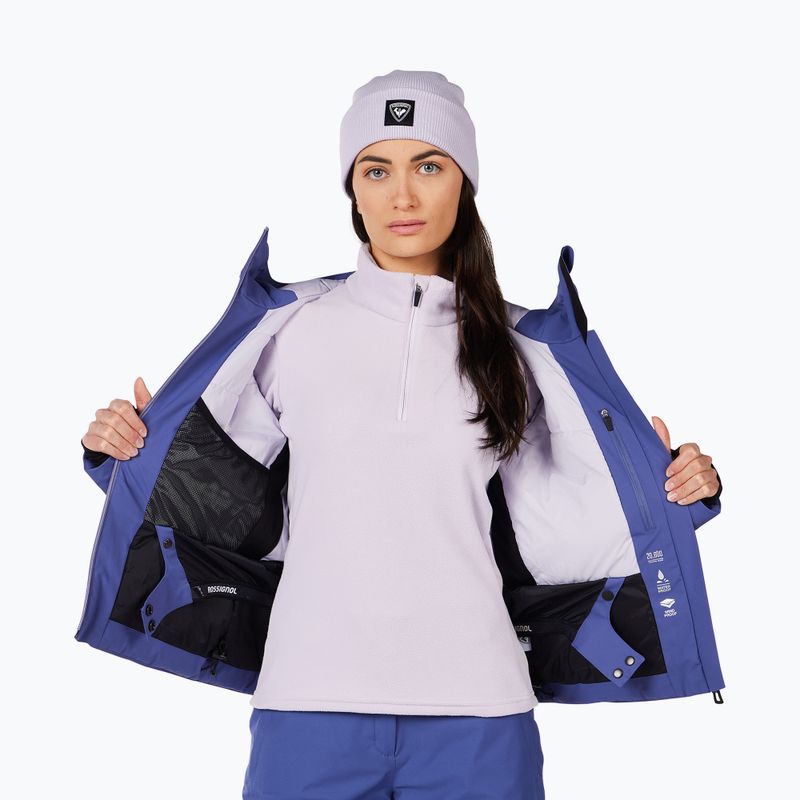 Дамско скиорско яке Rossignol Strawpile Jkt future blue 10