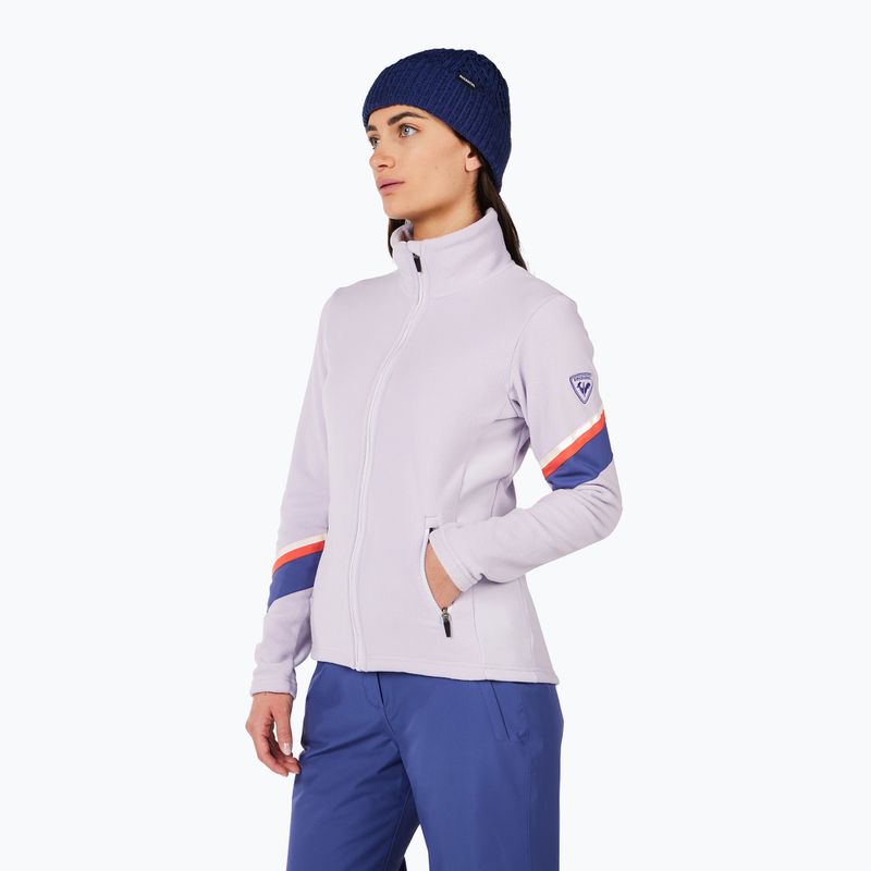 Дамски суитшърт Rossignol Strawpile Fleece Fz galactic lilac 4