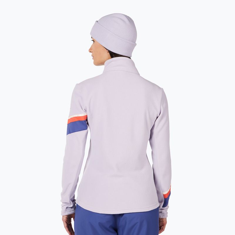 Дамски суитшърт Rossignol Strawpile Fleece Hz galactic lilac 3