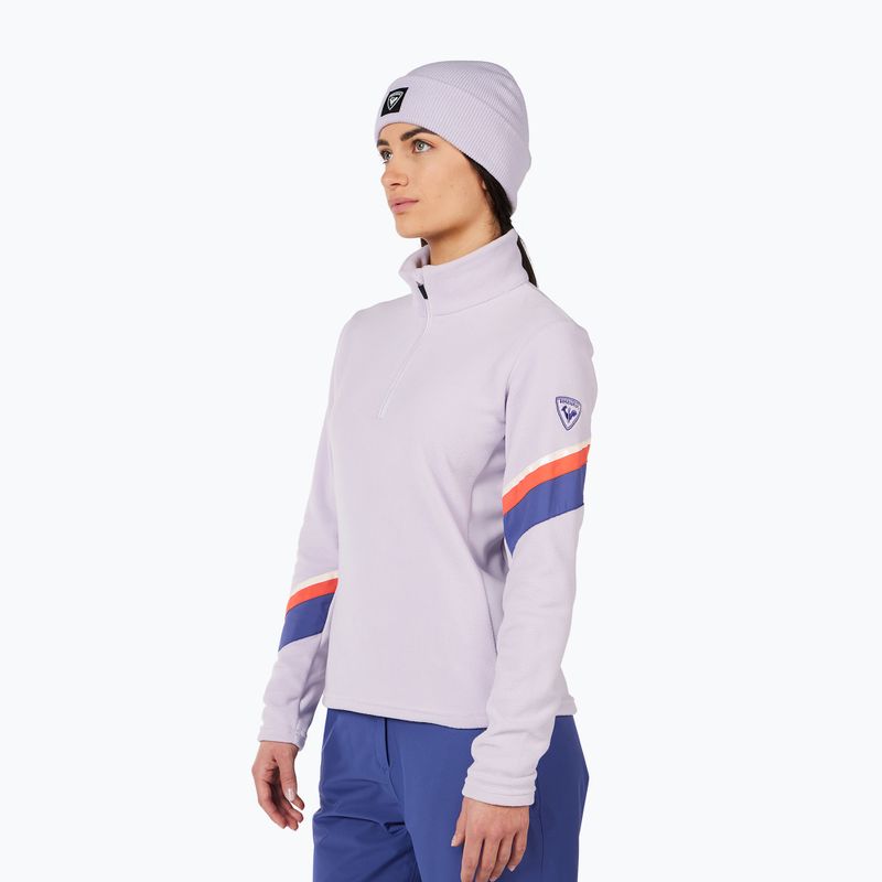 Дамски суитшърт Rossignol Strawpile Fleece Hz galactic lilac 4