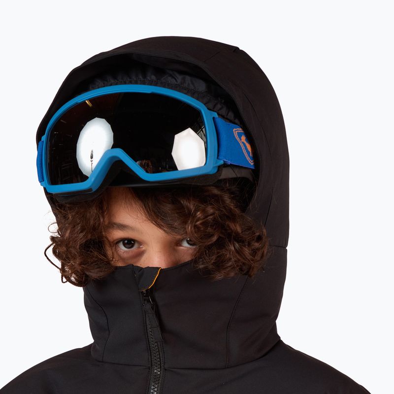 Детско скиорско яке Rossignol Siz Quiled saffron ylw 5