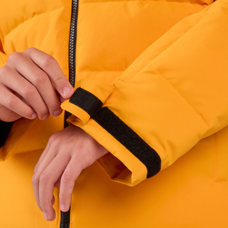 Детско скиорско яке Rossignol Siz Quiled saffron ylw 10