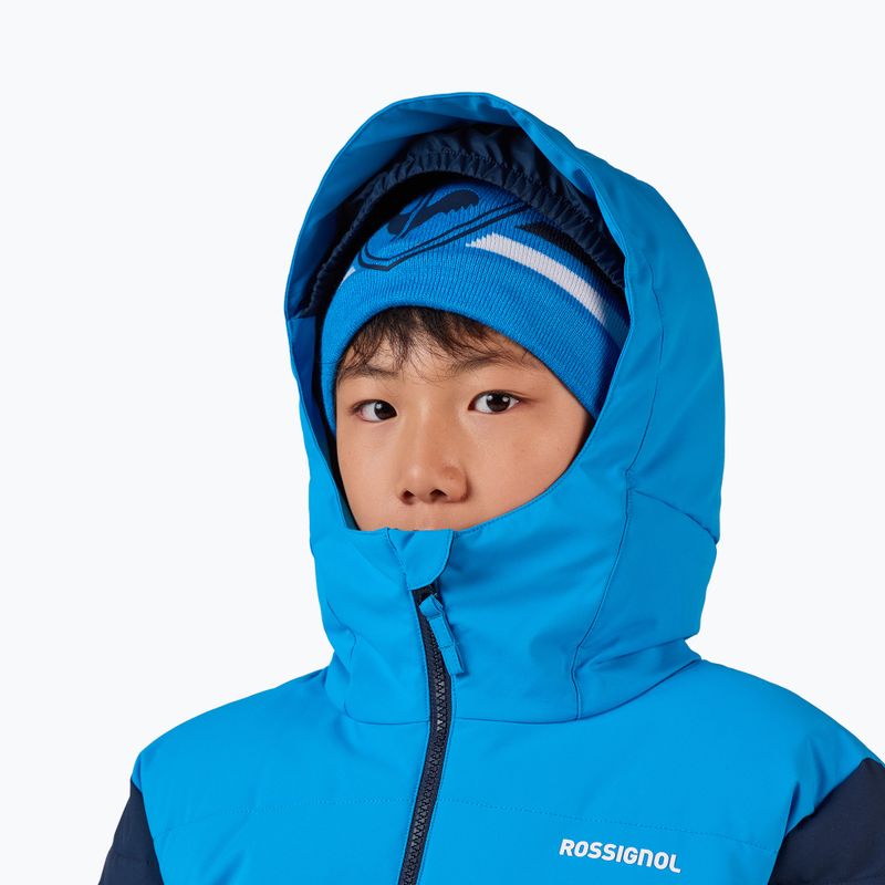 Детско скиорско яке Rossignol Siz Quiled dark navy 6