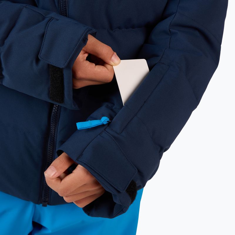 Детско скиорско яке Rossignol Siz Quiled dark navy 10