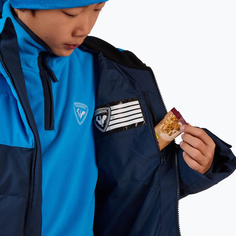 Детско скиорско яке Rossignol Siz Quiled dark navy 12