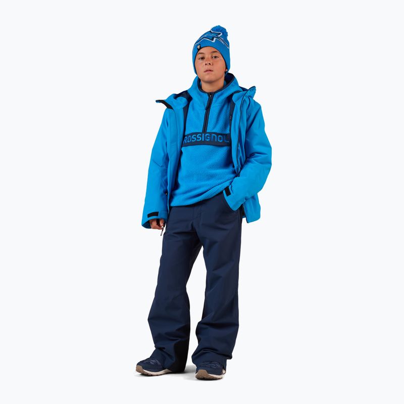 Детски суитшърт Rossignol Alltrack Anorak Fleece blazing blue 2
