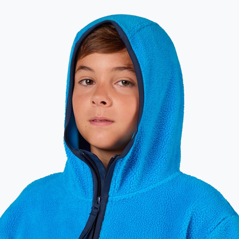 Детски суитшърт Rossignol Alltrack Anorak Fleece blazing blue 5