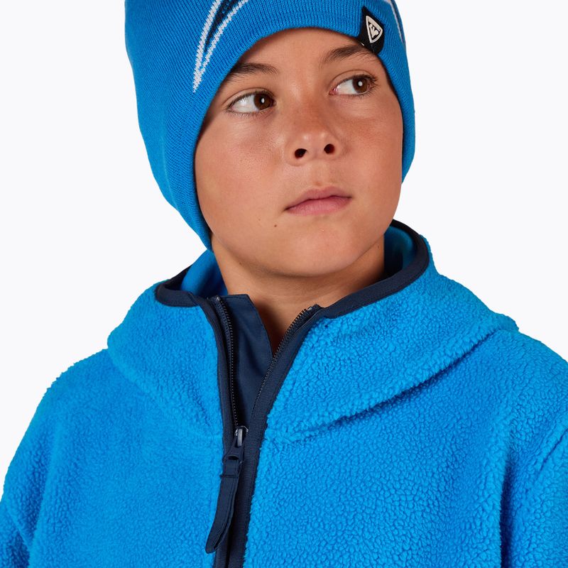 Детски суитшърт Rossignol Alltrack Anorak Fleece blazing blue 6