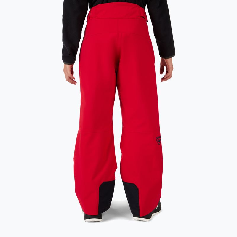 Детски скиорски панталони Rossignol Insulated Girls ruby red 3