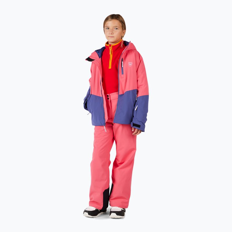Детски скиорски панталони Rossignol Insulated Girls tea rose 2