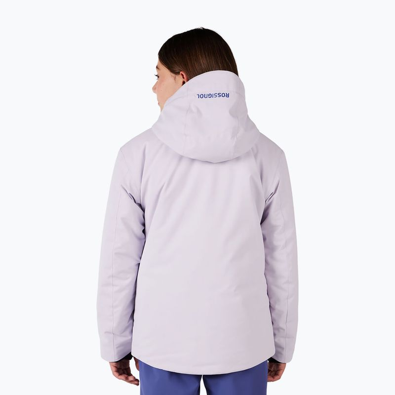 Детско скиорско яке Rossignol Strawpile Jr galactic lilac 3