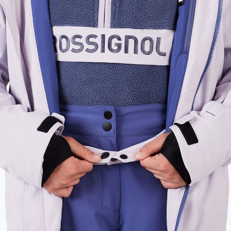 Детско скиорско яке Rossignol Strawpile Jr galactic lilac 11
