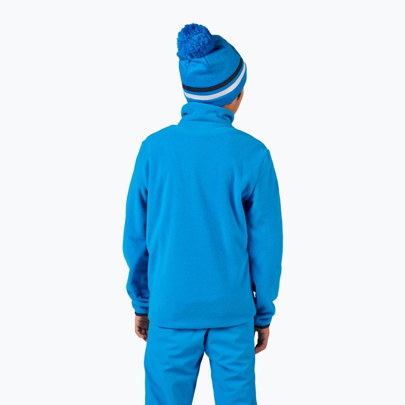 Детски суитшърт от полар Rossignol Jr Strawpile Fleece Fz blazing blue 4