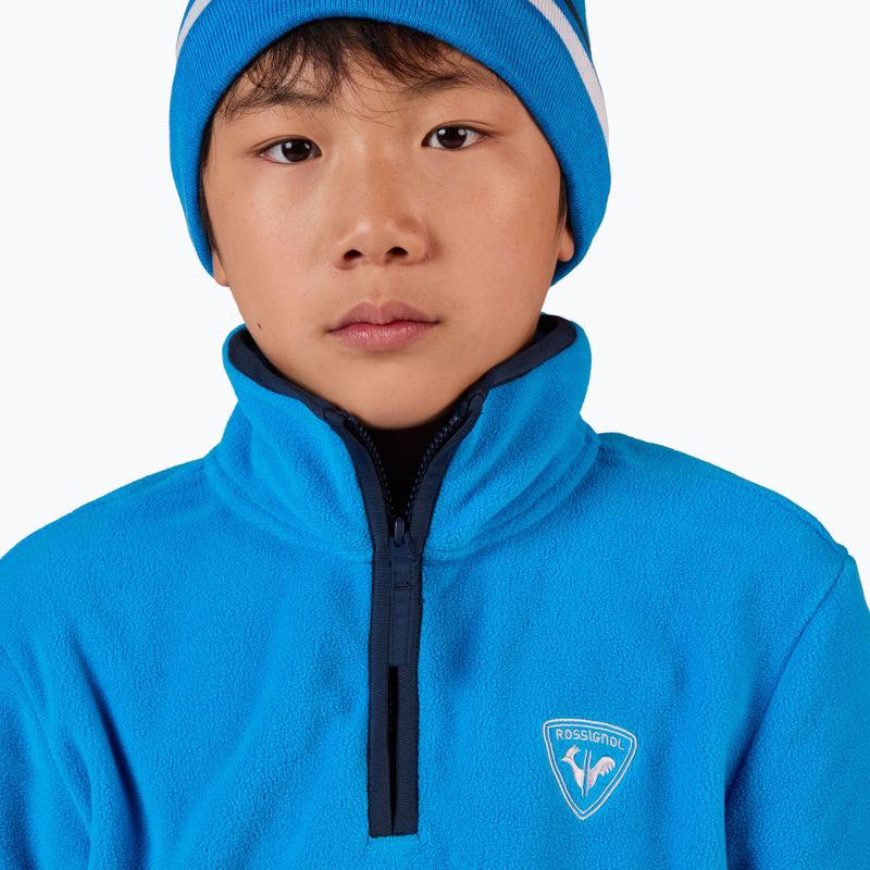 Детски суитшърт от полар Rossignol Jr Strawpile Fleece Fz blazing blue 6