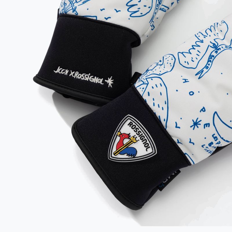 Дамски скиорски ръкавици Rossignol JCC Mitten snow angel artic print 2