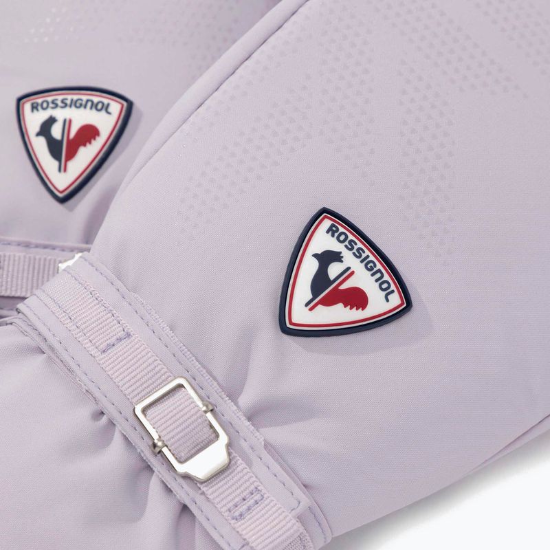 Дамски скиорски ръкавици Rossignol Romy Impr M galactic lilac 2
