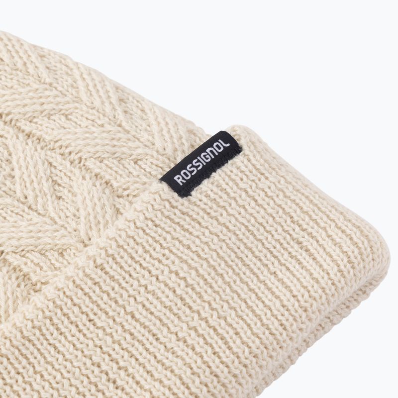 Дамска зимна шапка Rossignol Sofia nature white 2