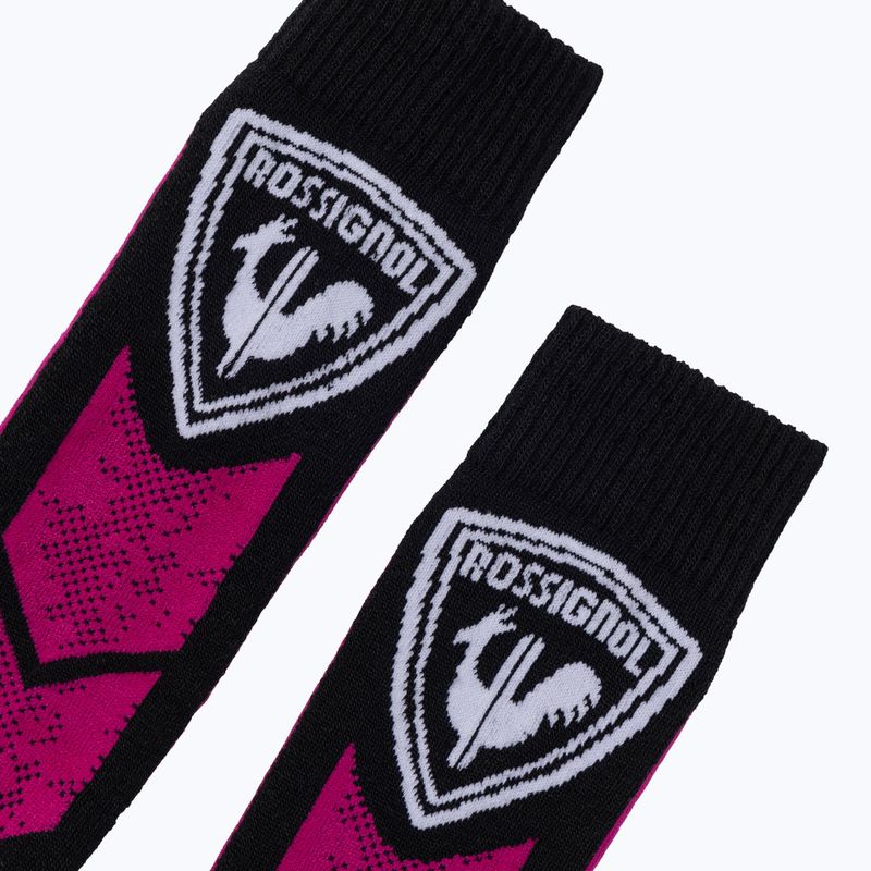 Детски ски чорапи Rossignol Jr Thermotech orchid pink 2