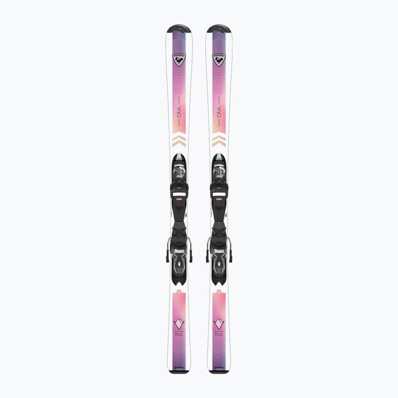 Детски пистови ски Rossignol Diva Jr 130-150 + автомати Xpress 7 GW