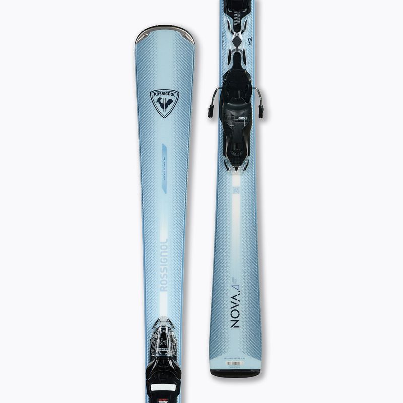 Дамски ски за спускане със ски автомати Rossignol Nova 4 + Xpress W 10 GW 4