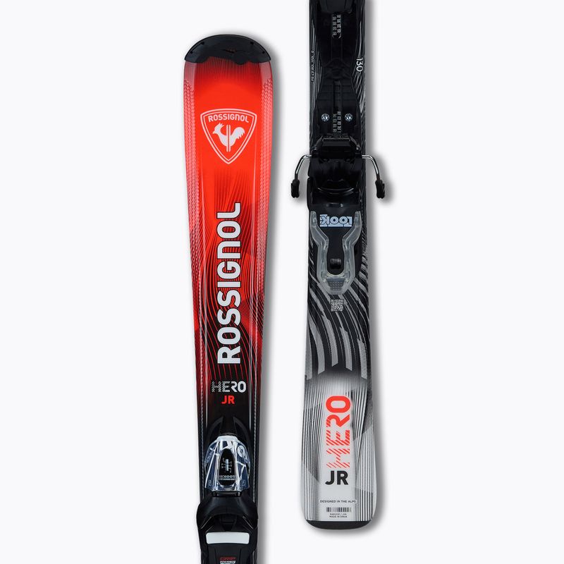 Детски ски за спускане със ски автомати Rossignol Hero Jr 130-150 + Xpress 7 GW 4