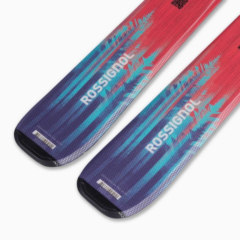 Детски ски за спускане със ски автомати Rossignol Sender Jr 128-140 + Xpress 7 GW 7