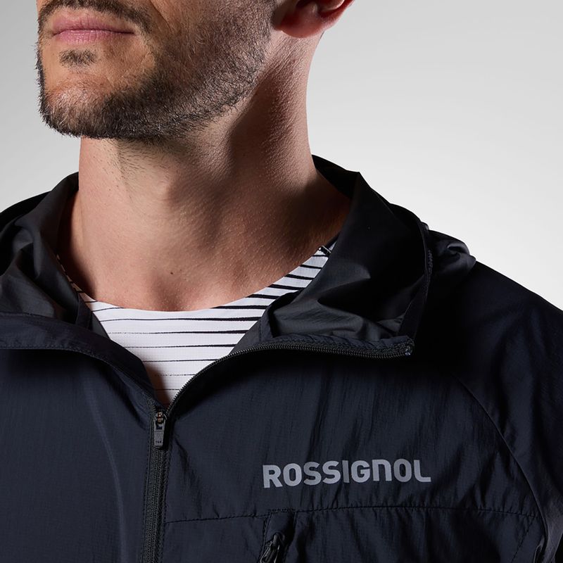 Мъжко яке за бягане Rossignol Sidelhorn PKB black 6