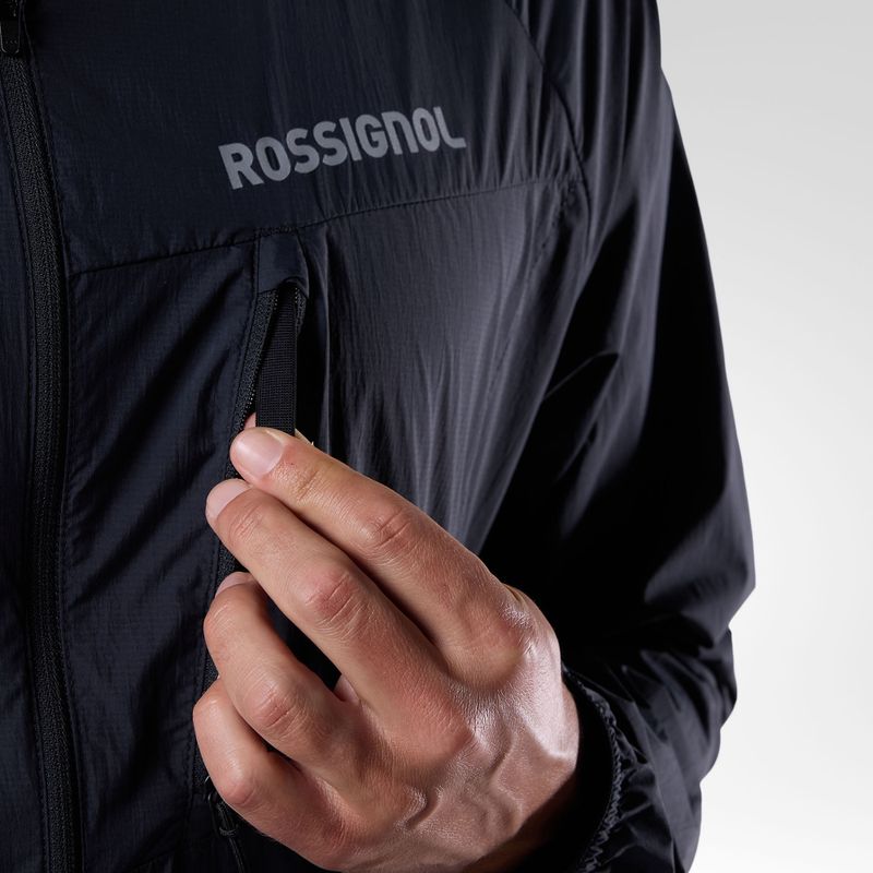 Мъжко яке за бягане Rossignol Sidelhorn PKB black 7