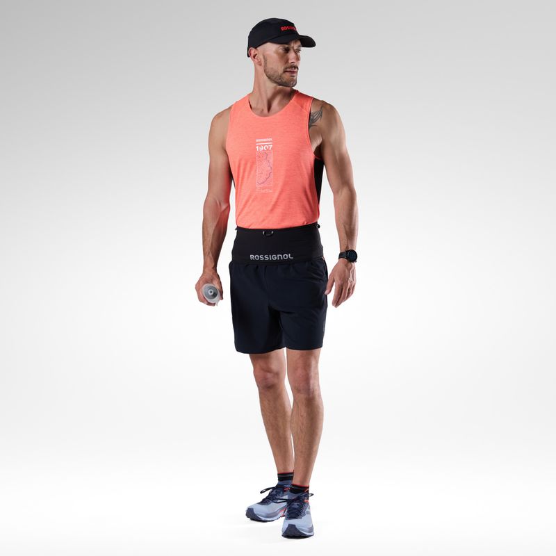Мъжка тениска за бягане Rossignol Sapa Ultra Tank neon red 2