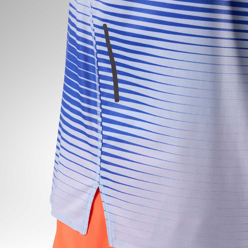 Мъжка тениска за бягане Rossignol Sapa Ultra Tank dazzle blue line fogg 7