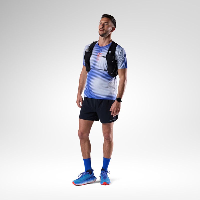 Мъжка тениска за бягане Rossignol Sapa Ultra Tee dazzle blue line fogg 2