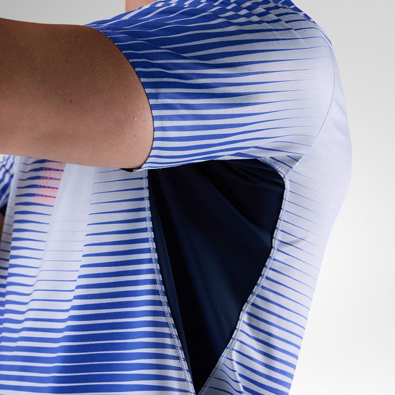 Мъжка тениска за бягане Rossignol Sapa Ultra Tee dazzle blue line fogg 6