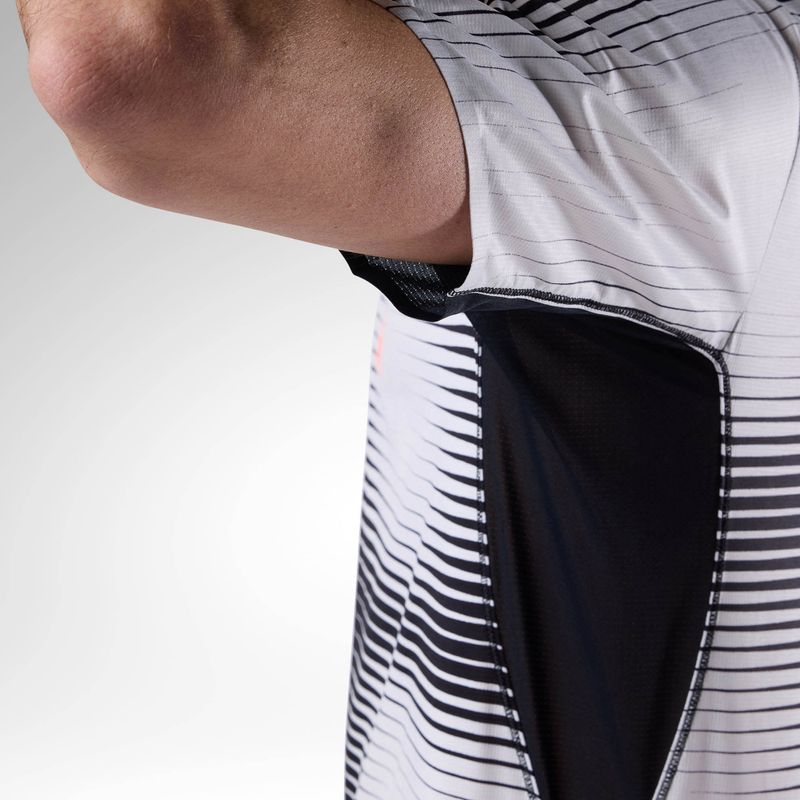 Мъжка тениска за бягане Rossignol Sapa Ultra Tee black line fogg 6