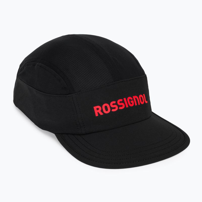 Шапка с козирка Rossignol Active 5 Panel black/red