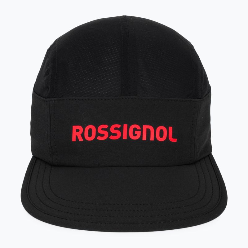 Шапка с козирка Rossignol Active 5 Panel black/red 2