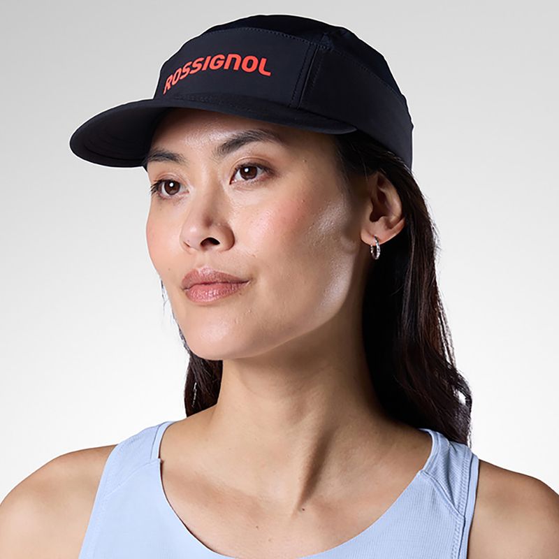 Шапка с козирка Rossignol Active 5 Panel black/red 5