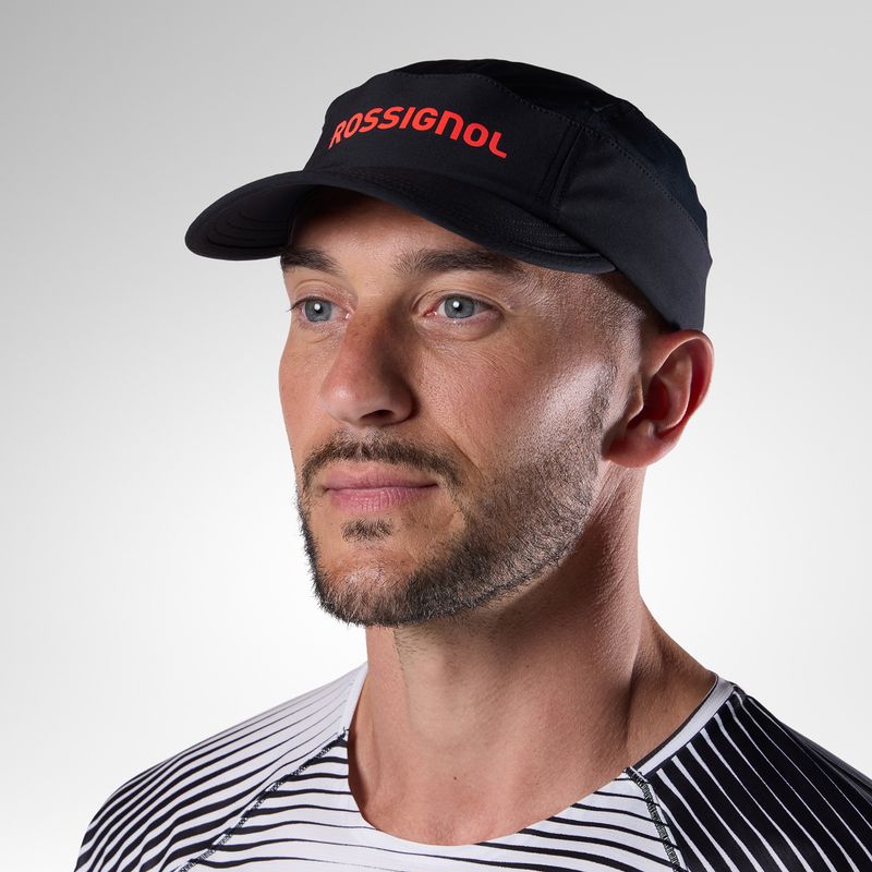 Шапка с козирка Rossignol Active 5 Panel black/red 6
