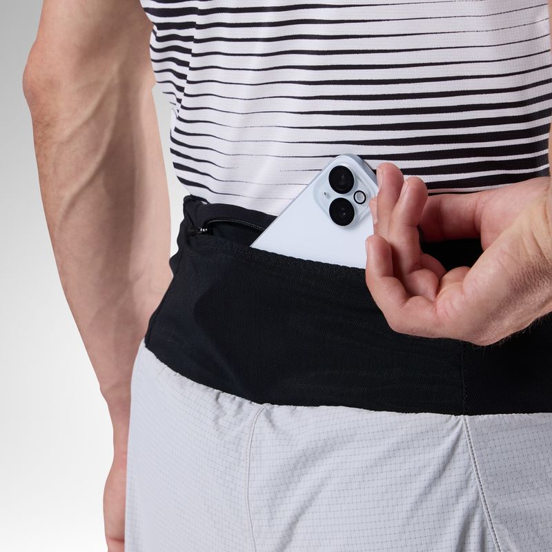 Шорти за бягане Rossignol Sapa 2IN1 7“ light grey 7