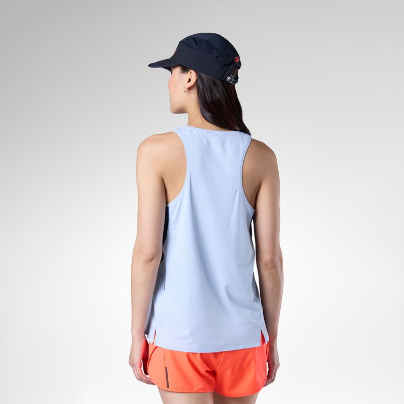 Дамска тениска за бягане Rossignol Sapa Ultra Tank blue aura 3