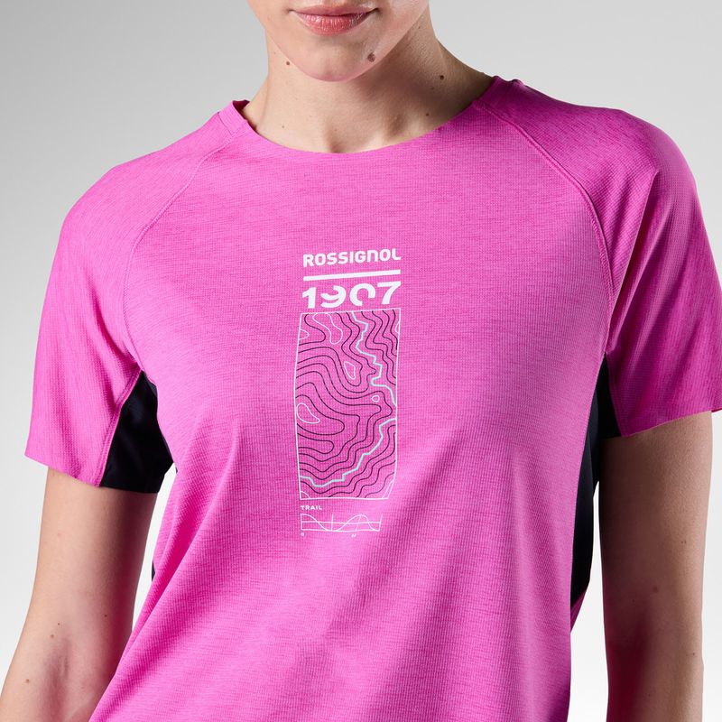Дамска тениска за бягане Rossignol Sapa Ultra Tee electric fuchsia 5