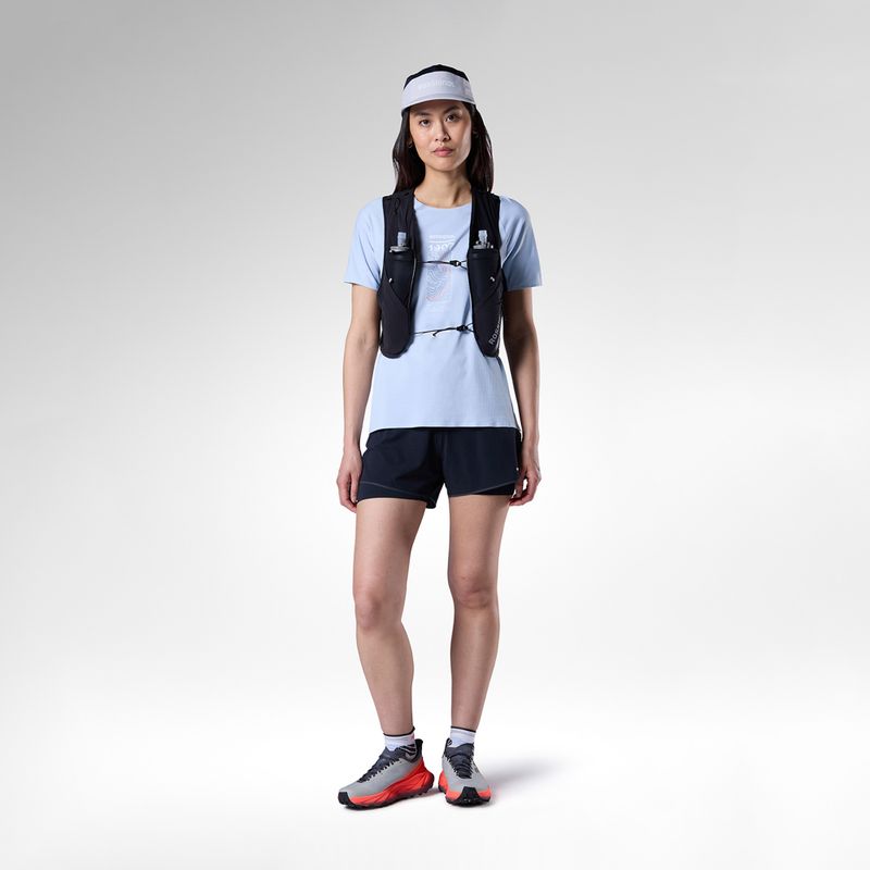 Дамска тениска за бягане Rossignol Sapa Ultra Tee blue aura 2