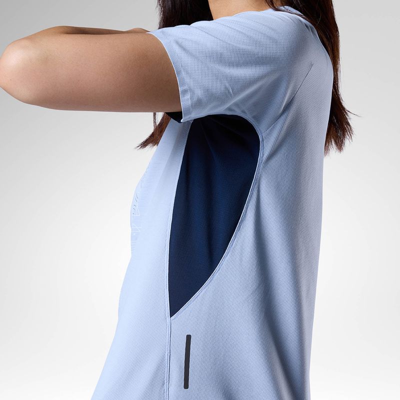 Дамска тениска за бягане Rossignol Sapa Ultra Tee blue aura 7