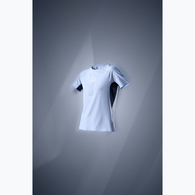 Дамска тениска за бягане Rossignol Sapa Ultra Tee blue aura 8