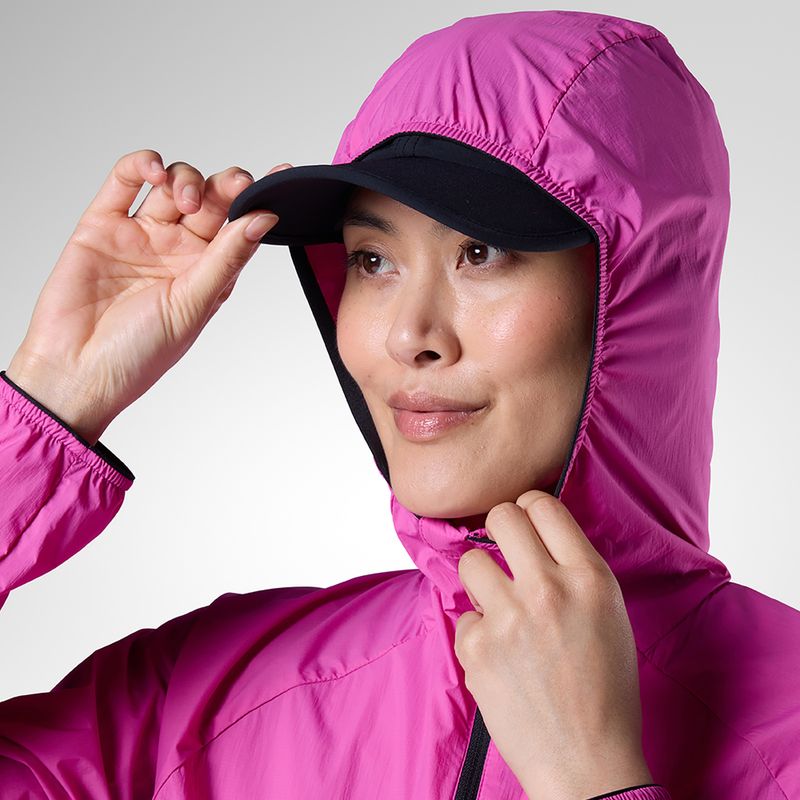 Дамско яке за бягане Rossignol Sidelhorn PKB electric fuchsia 6