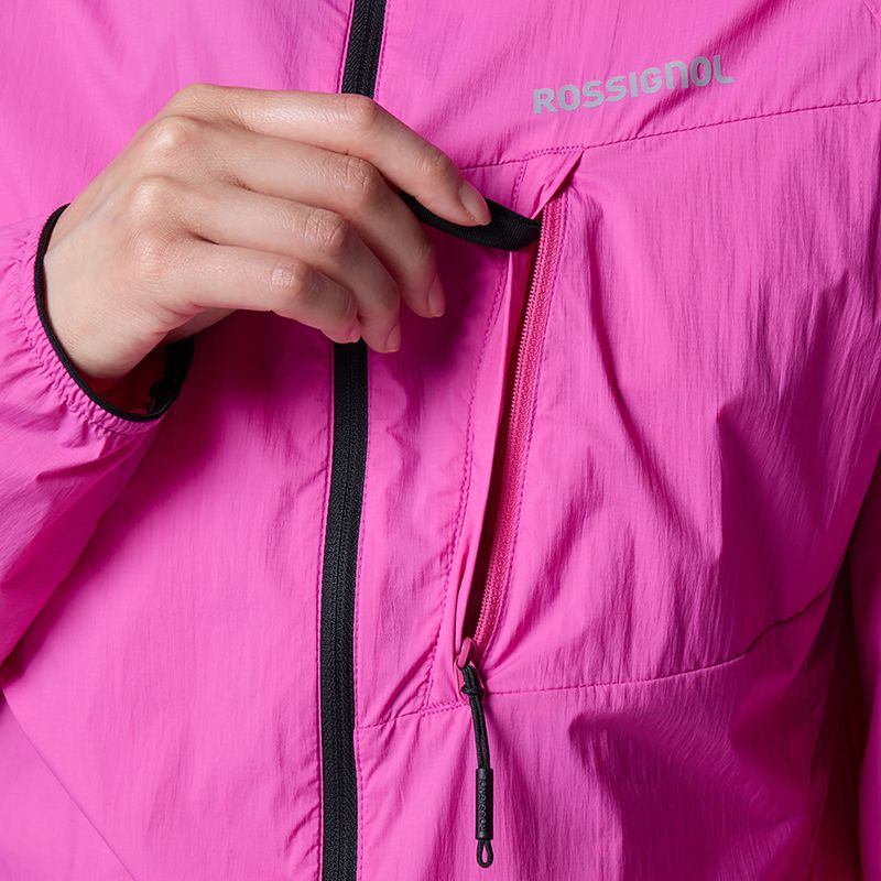 Дамско яке за бягане Rossignol Sidelhorn PKB electric fuchsia 8