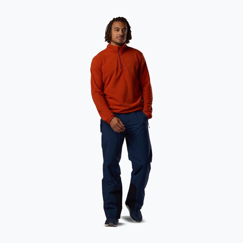 Мъжки поларен суитшърт Rossignol Quarter Zip Fleece rooibos tea 2