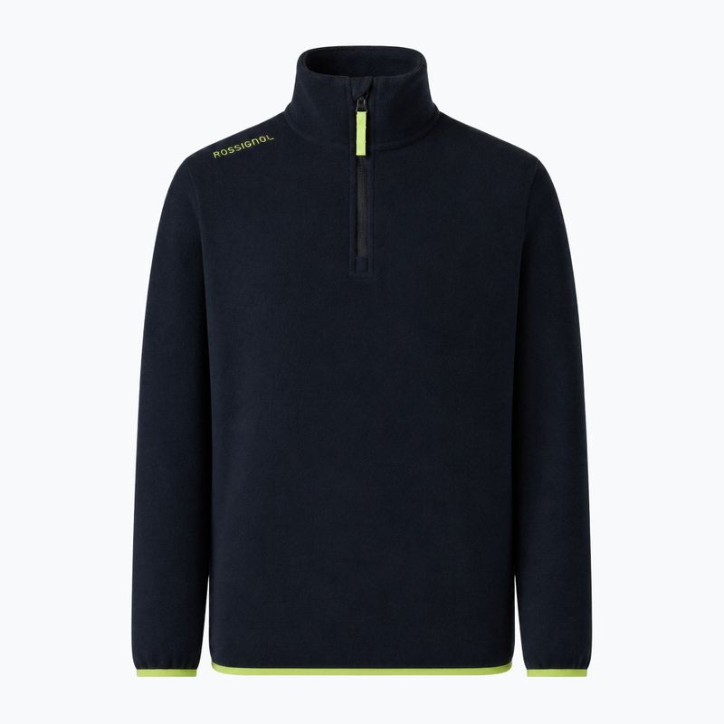 Детски поларен суитшърт Rossignol Quarter Zip Polar Fleece black 9