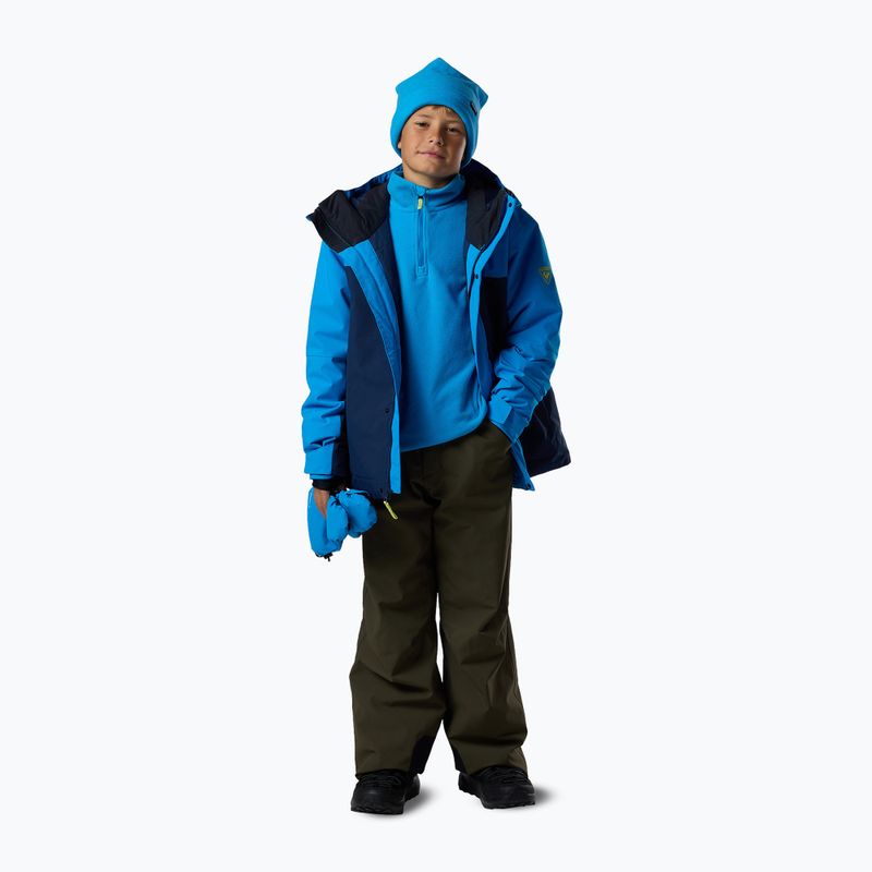 Детски поларен суитшърт Rossignol Quarter Zip Polar Fleece blazing blue 3